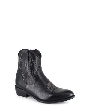 Zigi Everith Western Boot - Black