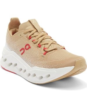 On Shoes Cloudsurfer Max Running Sneaker - Natural