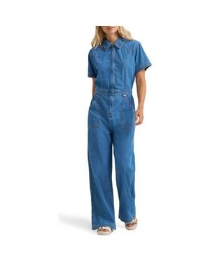 Wrangler Denim Jumpsuit - Blue