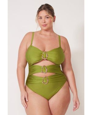 villa fresca Sadie One-Piece Swimsuit - Green
