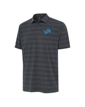Antigua Detroit Lions Tunnel Polo - Blue