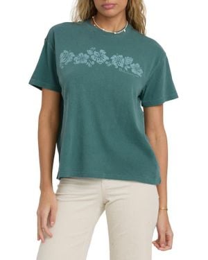 Billabong Dreams For Days Short Sleeve Graphic T-Shirt - Green