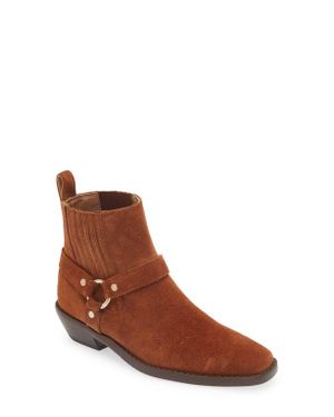 Madewell The Santiago Western Ankle Boot - Brown