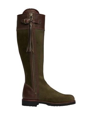 Penelope Chilvers Inclement Long Tassel Waterproof Boot - Brown