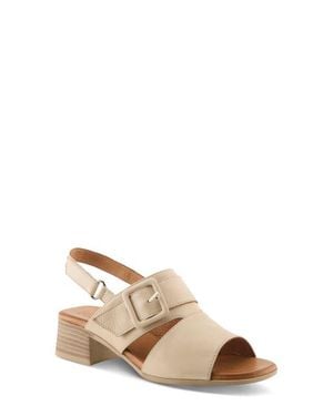 Spring Step Acoliana Slingback Sandal - Natural