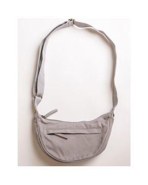 Terra Thread Organic Cotton Crossbody Bag - Gray