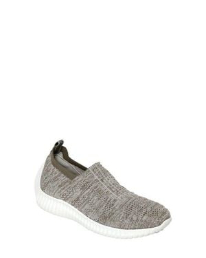 David Tate Melrose Stretch Knit Sneaker - Gray