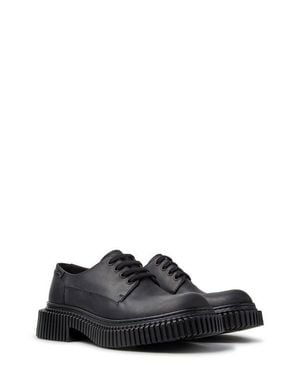 Camper Pix Plain Toe Derby - Black