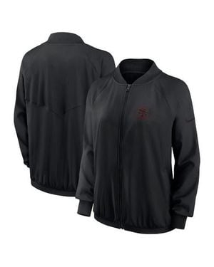 Nike San Francisco 49Ers Dri-Fit Nfl Full-Zip Jacket - Black