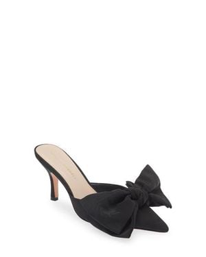 Loeffler Randall Margot Knotted Bow Pointed Toe Mule - Black
