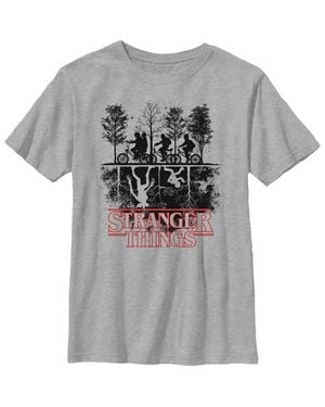 Stranger Things Boy's Biking - Gray