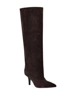 Guess Carolan Pointed Toe Slouch Boot - Brown