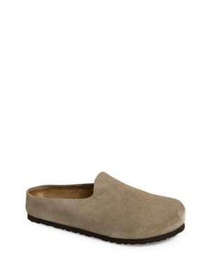 Birkenstock Amsterdam Wrapped Leather Slipper - Brown