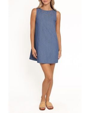 Petal & Pup Nicklin Shift Minidress - Blue