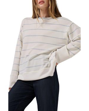 Travis Mathew Cloud Oversize Terry Sweatshirt - Natural