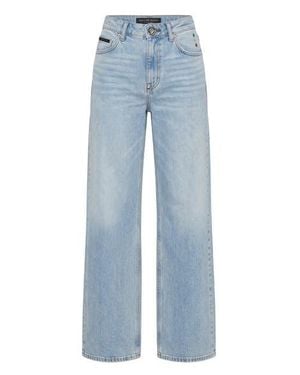 Philipp Plein Skater Fit Jeans - Blue