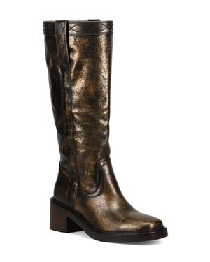 Frye Kate Block Heel Boot - Brown