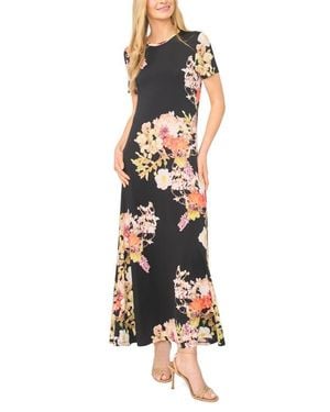 Ted Baker Theresa Floral T-Shirt Maxi Dress - White