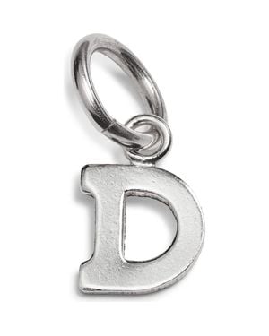 Nashelle Initial Charm - Gray