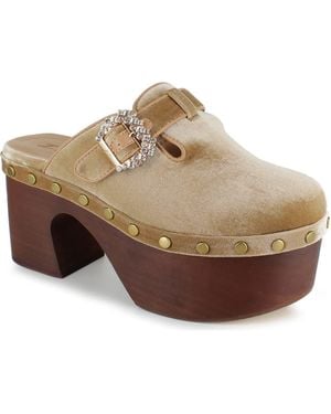 Zigi Macarena Platform Clog - Brown