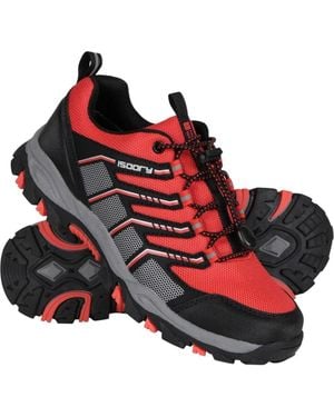 Mountain Warehouse Childrens/Kids Bolt Waterproof Sneakers - Red