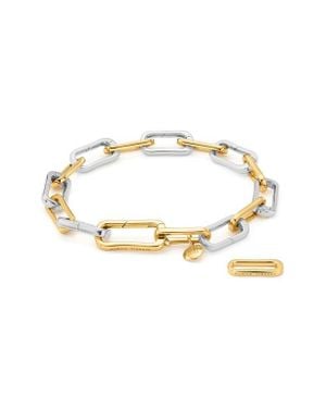Monica Vinader Alta Capture Charm Bracelet - Metallic