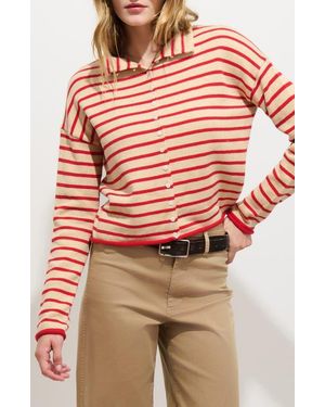 Alex Mill Taylor Mariner Stripe Cardigan - Multicolor