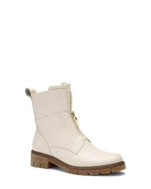 Ara Deon Leather Bootie - White