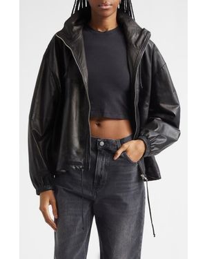 Haikure Jordan Leather Jacket - Black