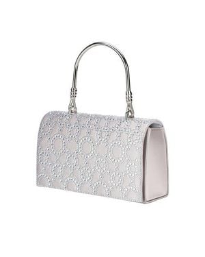 Lady Couture Rhinestone Covered Clutch Bag - Gray