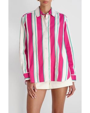 French Connection Button-Up Shirt - Pink