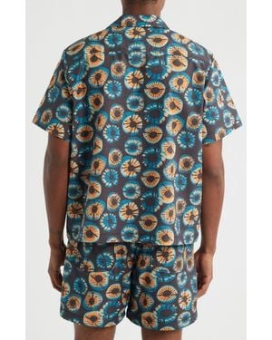 RIZORT Eye Camp Shirt - Blue
