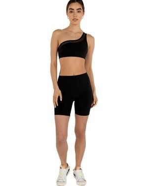 Rebody Active Incline Silkiflex High Waist Biker Short 6 - Black