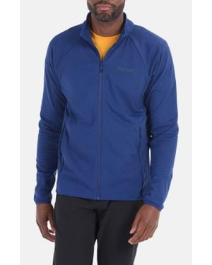 Marmot Leconte Full Zip Fleece Jacket - Blue