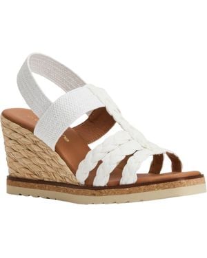 Andre Assous Maria Wedge Sandal - Brown
