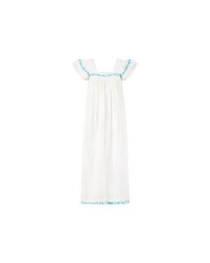 MER ST BARTH Maxi Sandrine Dress - White