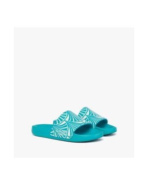 MCM X We The Best Art Deco Slides - Blue