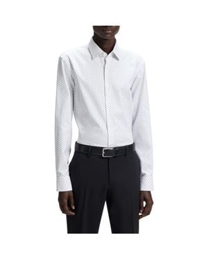 BOSS H-Hank Kent Dress Shirt - White