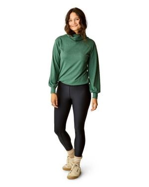 Carve Designs Saluda Compression Tight - Green