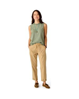 Carve Designs Zoe Twill Pant - Green