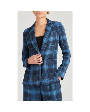 Temperley London Plath Jacket - Blue