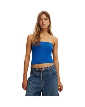 Cotton On All Day Tube Top - Blue