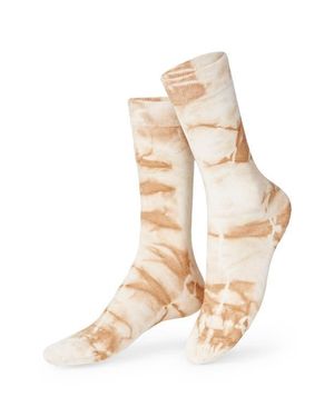 Doiy. Assorted 2-Pack Chocolate Smoothie 3D Crew & Ankle Socks - White