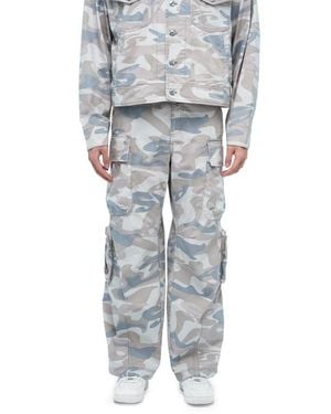 Alpha Style Malaga Cargo Pants - Gray