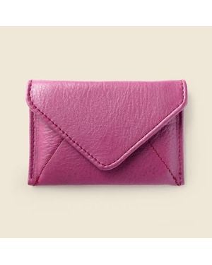 Casupo Mini Envelope Wallet With Rfid Protection - Purple