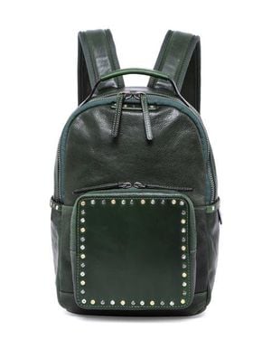 Old Trend Westland Genuine Leather Compact Heritage Backpack - Green