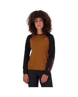 Mons Royale Tarn Merino Long-Sleeve Bike Jersey - Brown