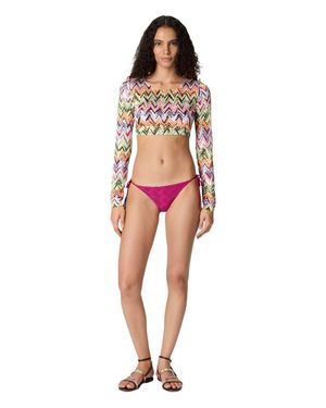 Missoni Crop Top - White