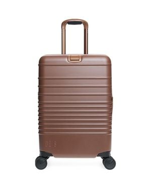 BEIS The Carry-On Roller Suitcase - Brown