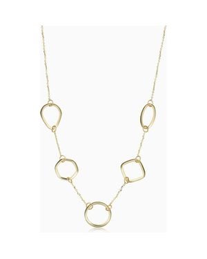 Oradina 14K Riverdale Station Necklace - Natural